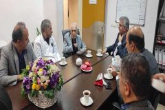 دیدار رئیس دانشگاه علوم پزشکی گیلان با پروفسور پیروز لاهیجی