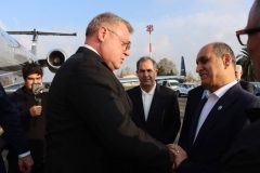 استاندار آستراخان روسیه وارد گیلان‌ شد