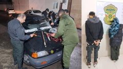 سارق حرفه اي در فومن دستگير شد