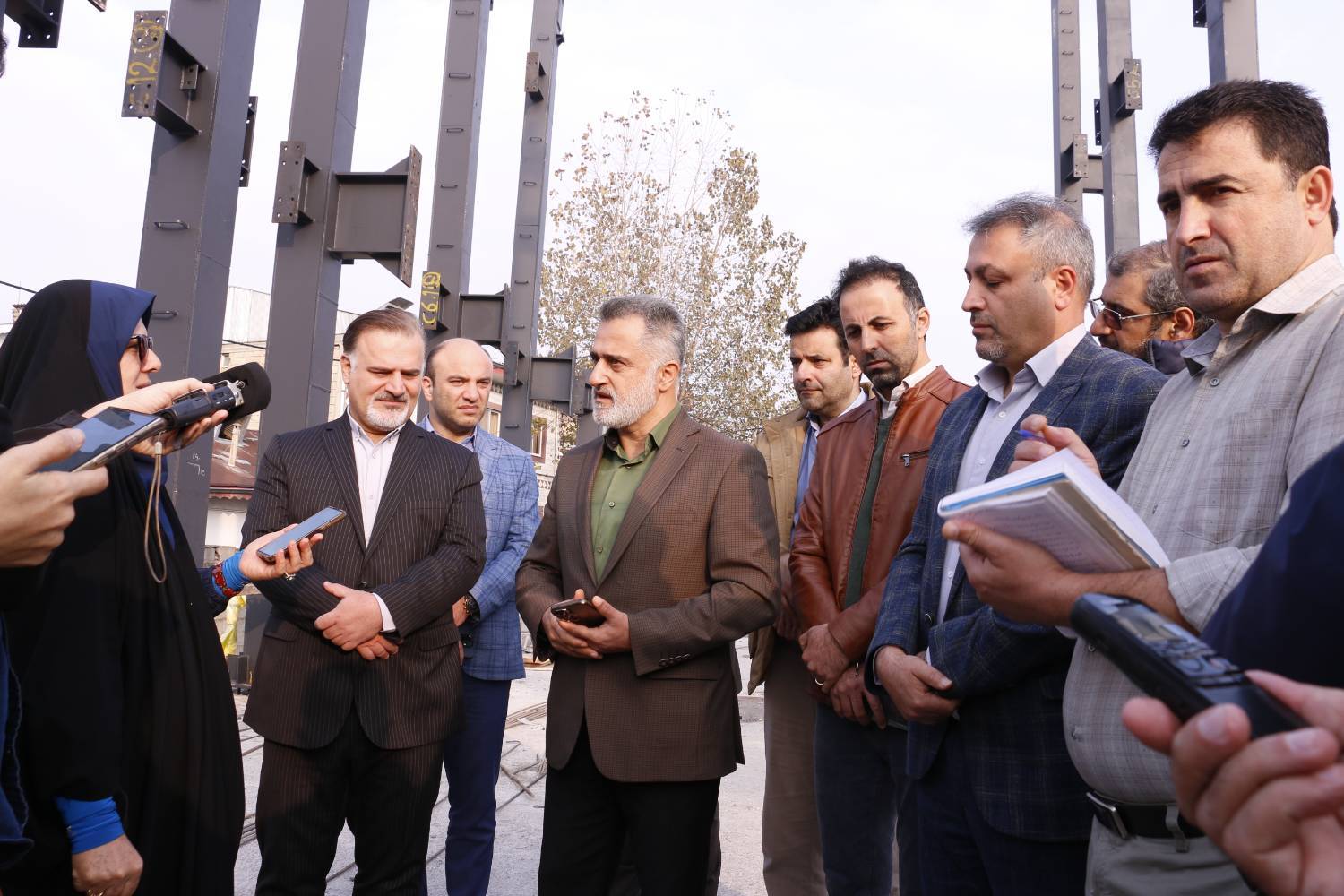 عملیات اجرایی پست GIS «شهید آرمان میزبان» آغاز شد