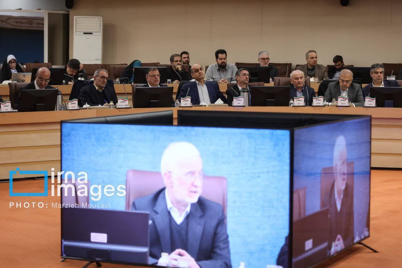 نشست استانداران سراسر کشور با رئیس مجلس شورای اسلامی برگزار شد