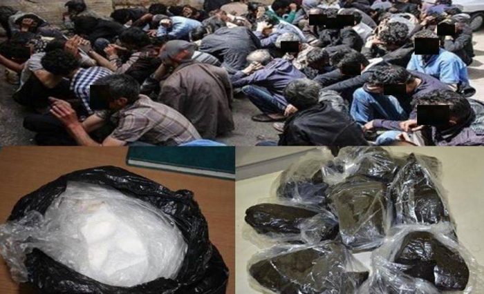 کشف بيش از ۱۵۳ کيلو گرم مواد مخدر در شهرستان لنگرود