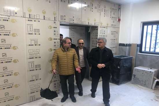 بازدید رئیس دانشگاه علوم پزشکی گیلان از پروژه‌های رادیوتراپی و پت‌اسکن مرکز رازی رشت