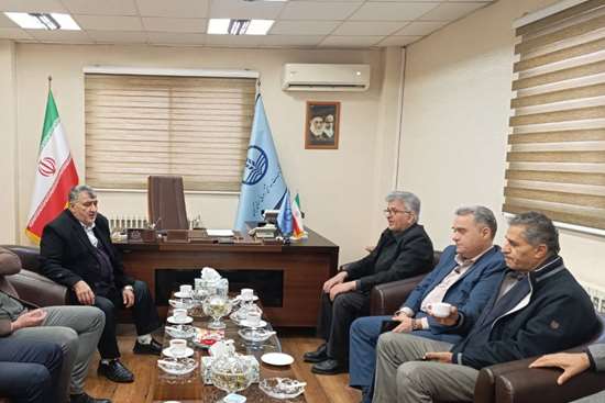 دیدار معاون تقنینی و نظارت ریاست جمهوری با رئیس دانشگاه علوم پزشکی گیلان