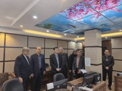 بازدید فرماندار شهرستان رشت از شرکت گاز استان گیلان