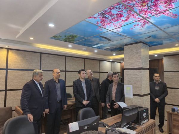 بازدید فرماندار شهرستان رشت از شرکت گاز استان گیلان