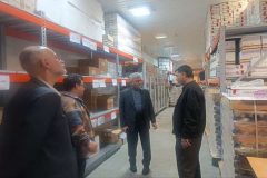 بازدید رئیس دانشگاه علوم پزشکی گیلان از انبار دارویی استان