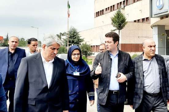 بازدید مشاور اجرایی رئیس دانشگاه از مراکز بهداشتی و درمانی غرب گیلان