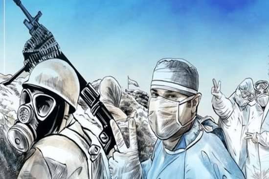 مقاومت وجه اشتراک مدافعان سلامت و رزمندگان ایرانی