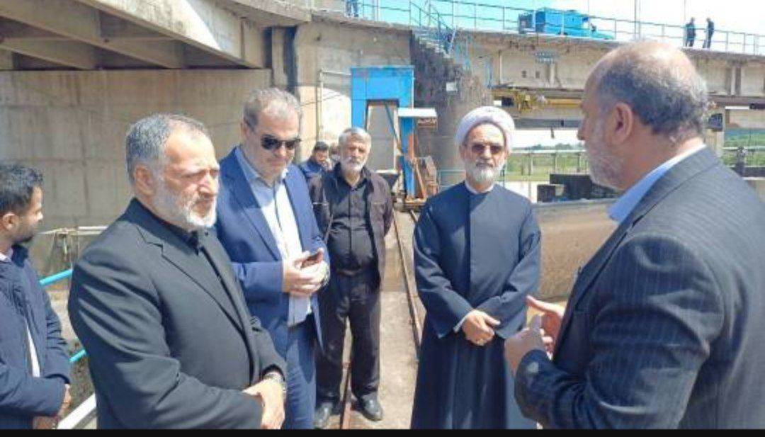 بازرس کل گیلان از آخرین وضعیت رهاسازی آب پست سد سنگر از این منطقه بازرسی کرد