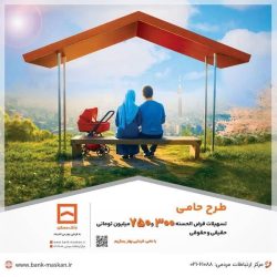 طرح حامی جدیدترین طرح بانک مسکن و از انواع سپرده‌های امتیازی است