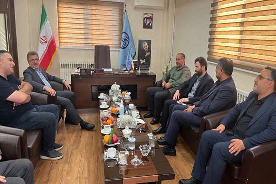 دیدار جمعی از نمایندگان مجلس با رئیس دانشگاه علوم پزشکی گیلان