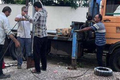 ایجاد منبع تامین آب شرب جدید در روستای گردشگری گتگسر اسالم شهرستان تالش