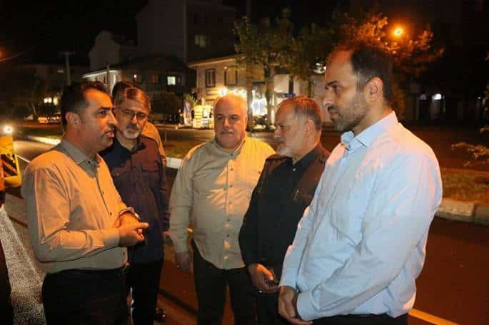 شهردار رشت و بازرس کل گیلان برلزوم تسریع درعملیات اجرایی بارعایت کامل استانداردهای فنی تأکید کردند